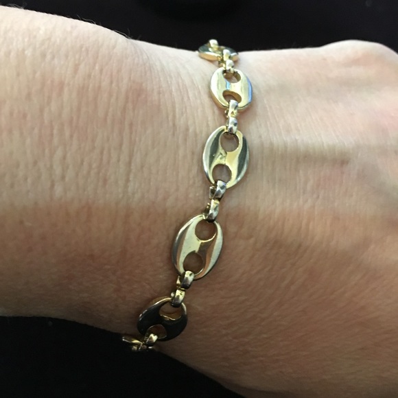 vintage gucci link bracelet